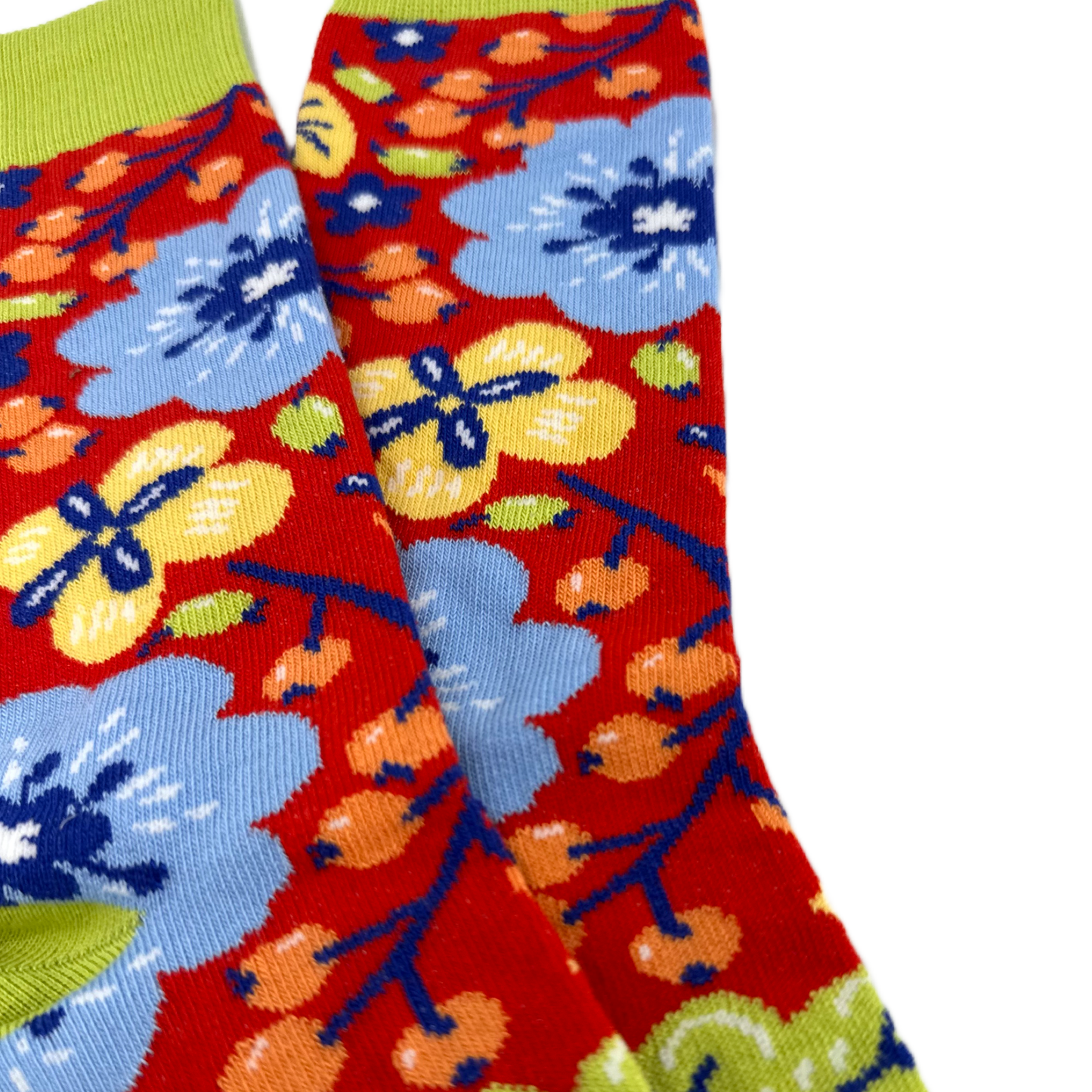 Socks - Adult Medium - Exotic Flowers