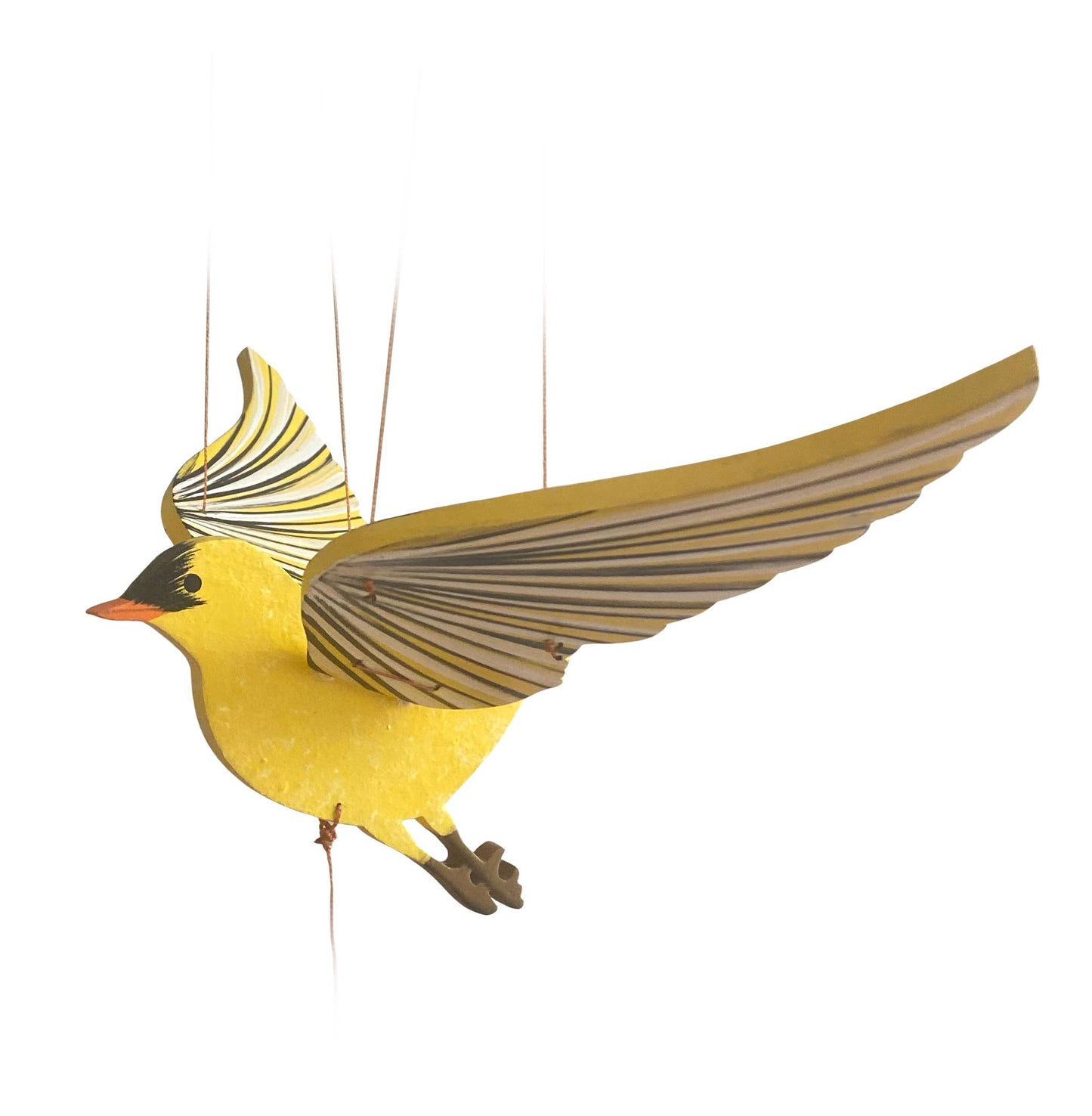 Flying Bird Mobile - American Goldfinch