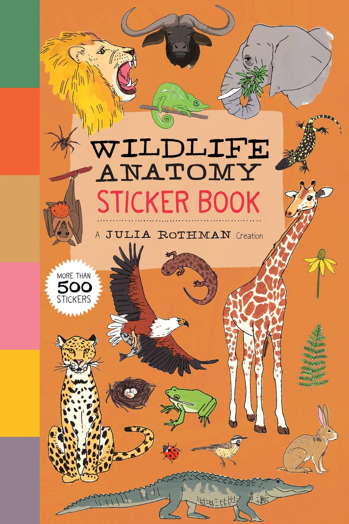 Book - Wildlife Anatomy Sticker Book: A Julia Rothman Creation: More than 500 Stickers (Paperback/Sticker Book)