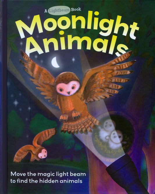 Book - Moonlight Animals by Elizabeth Golding (Hardback / Interactive)