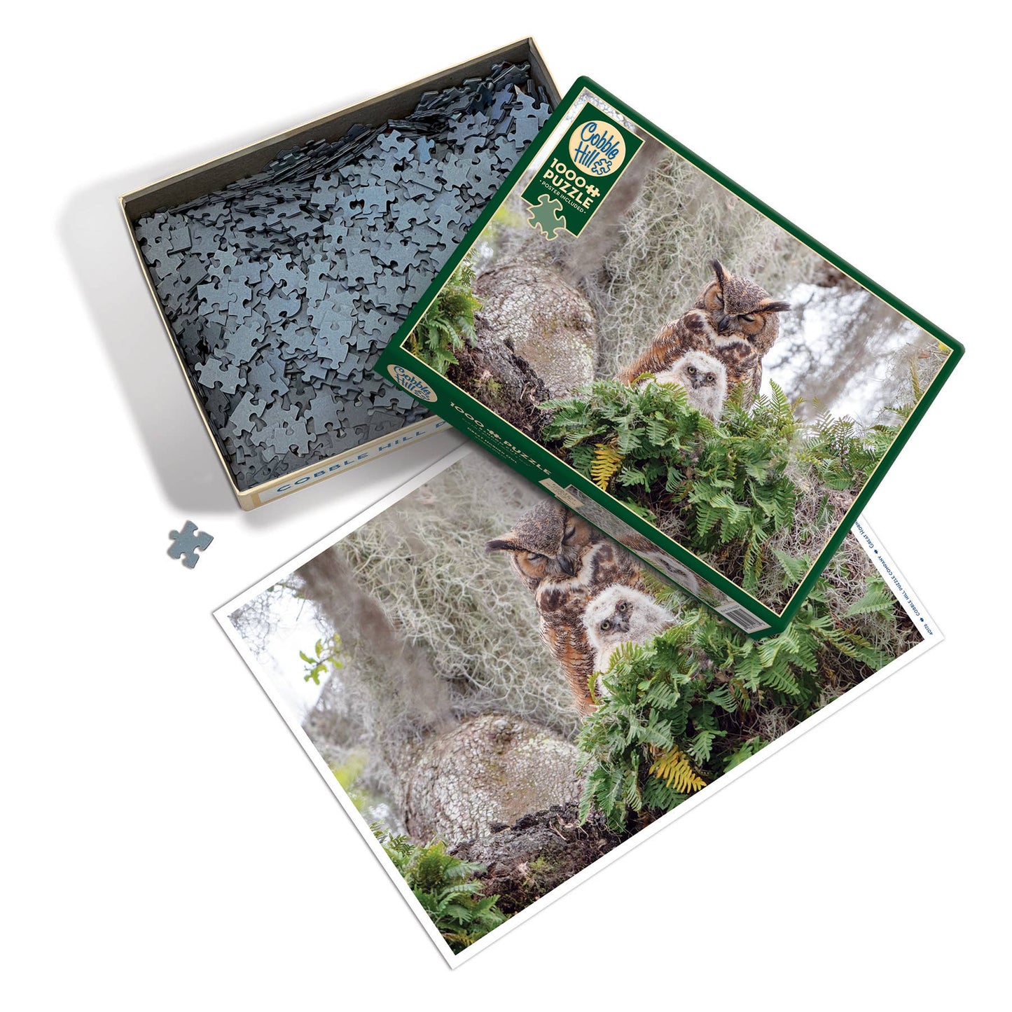 Puzzle - Great Horned Owl (1000-Piece)