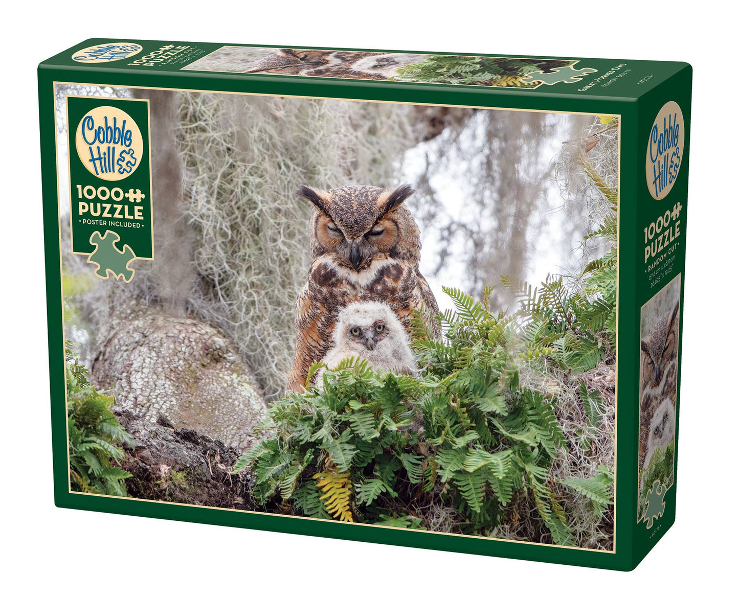Puzzle - Great Horned Owl (1000-Piece)