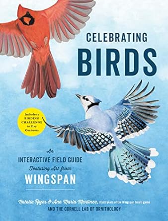 Books - Celebrating Birds: An Interactive Field Guide Featuring Art from Wingspan (Hardback)