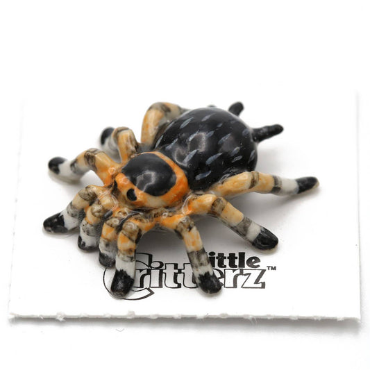 Little Critterz Porcelain Miniature - "Silk" Tarantula