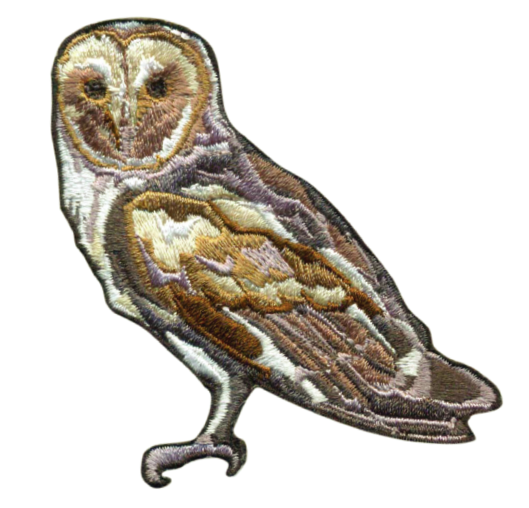 Patch - Barn Owl (Iron-on)