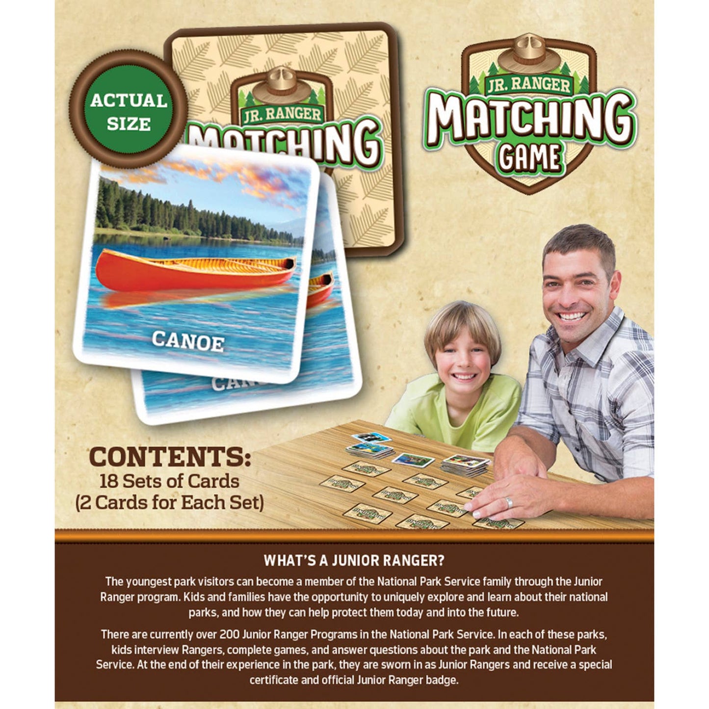 Kid Games - Junior Ranger -  Matching Game