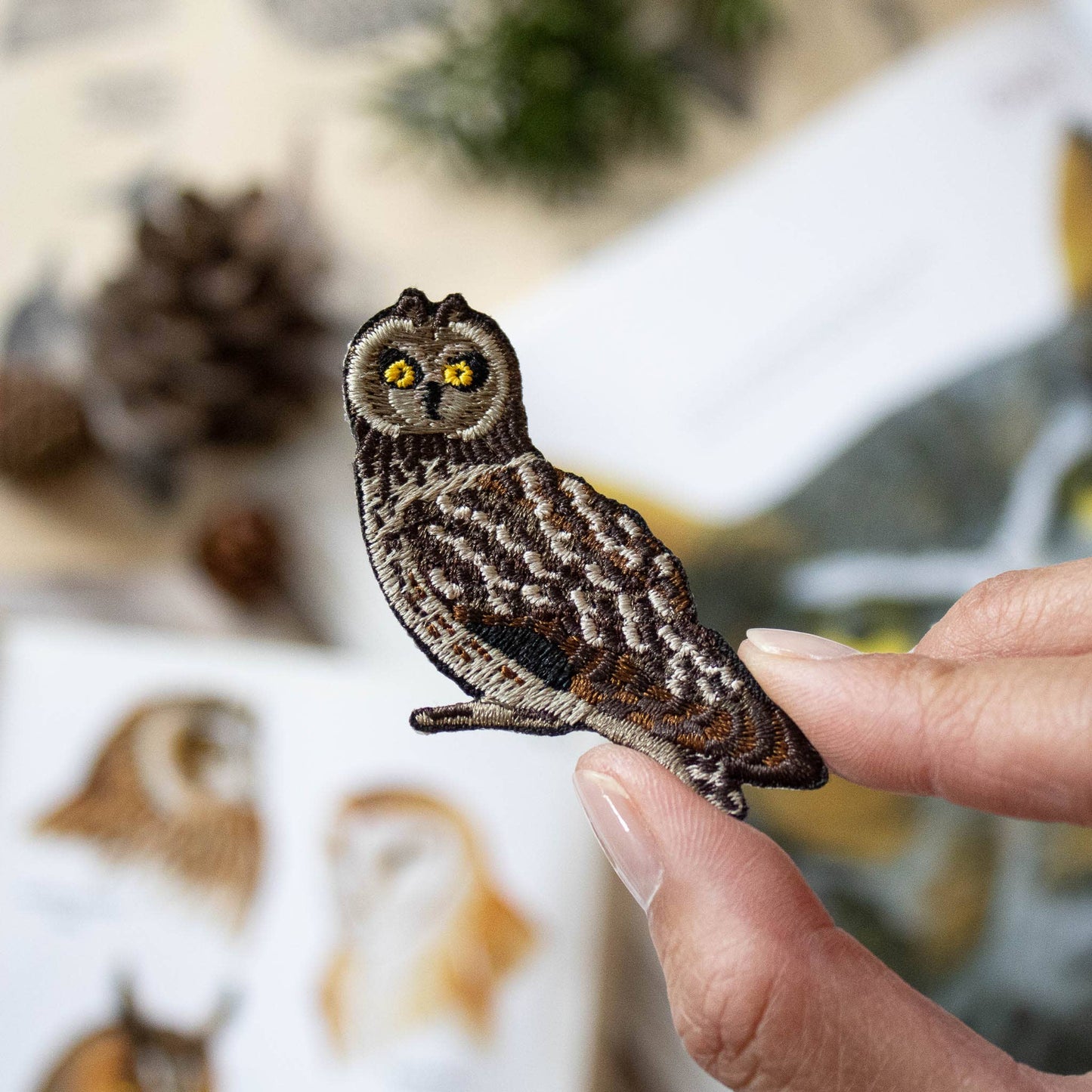 Bird Patch - Short-eared Owl (#7 of collection)