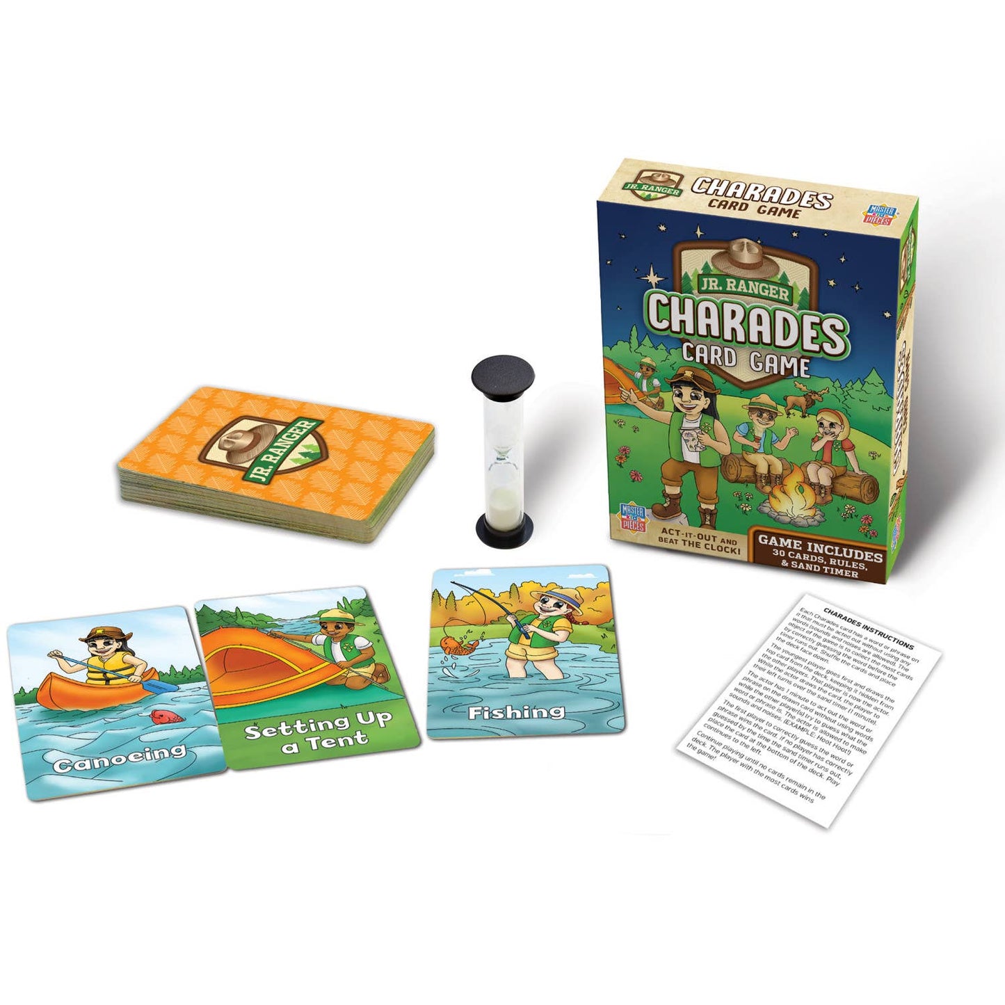 Kid Games - Junior Ranger -  Charades Card Game