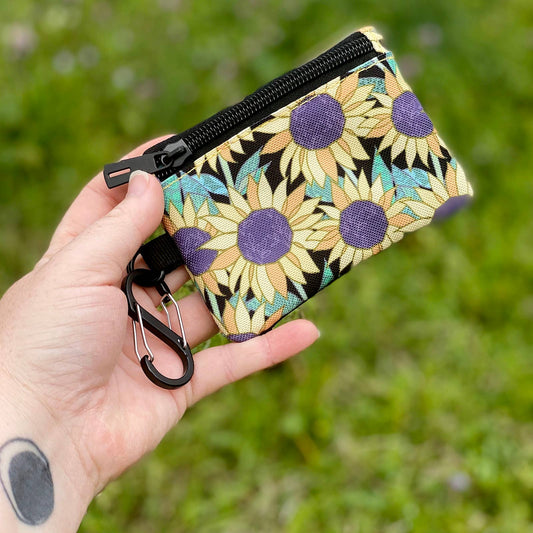 Clip Wallet - Sunflower Fields