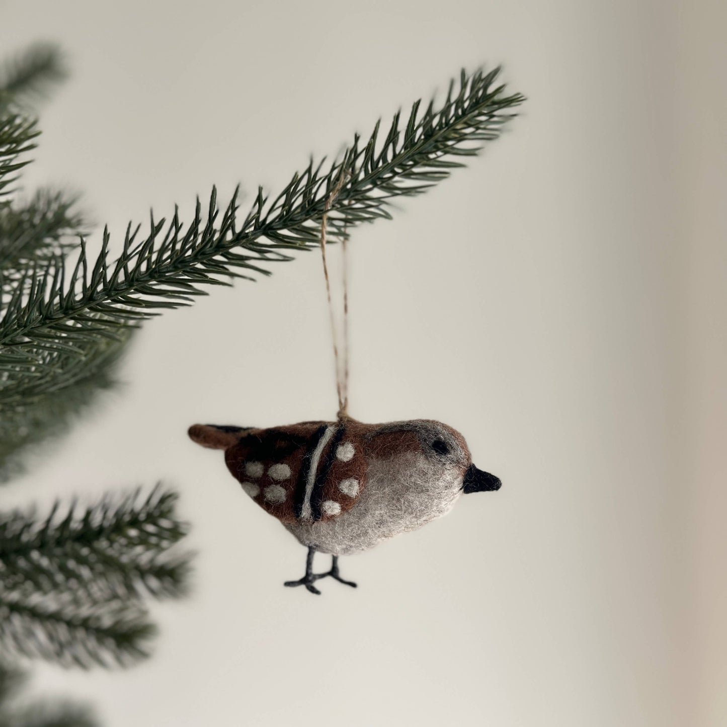 Ornament - Felted Robin