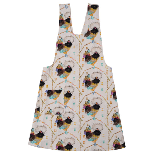 Apron - Pinafore Style - Polish Rooster
