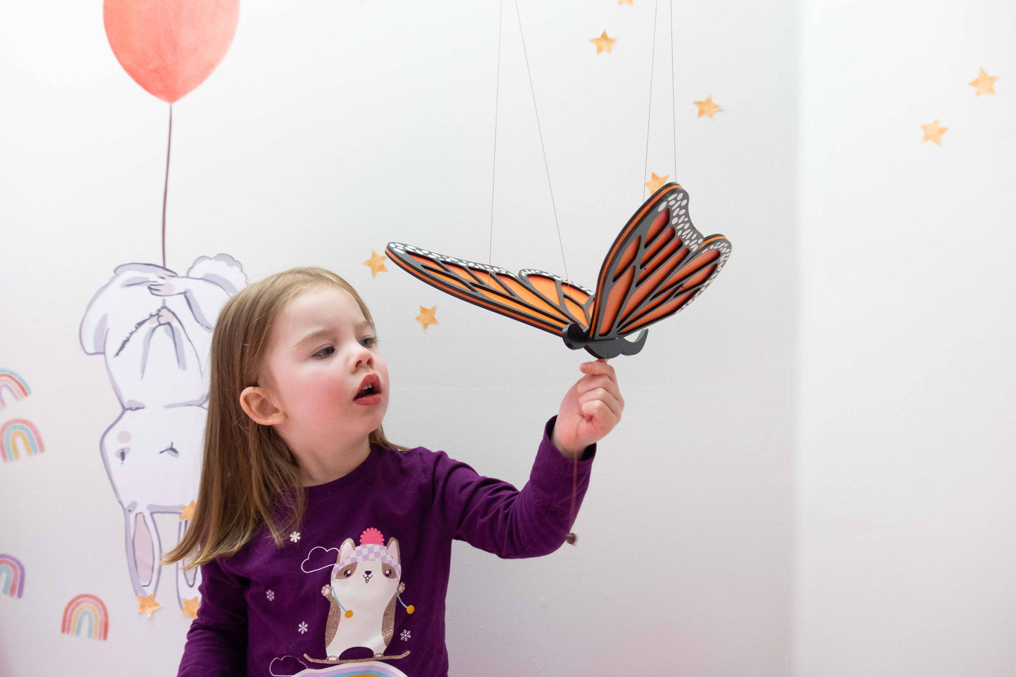 Flying Mobile - Monarch Butterfly
