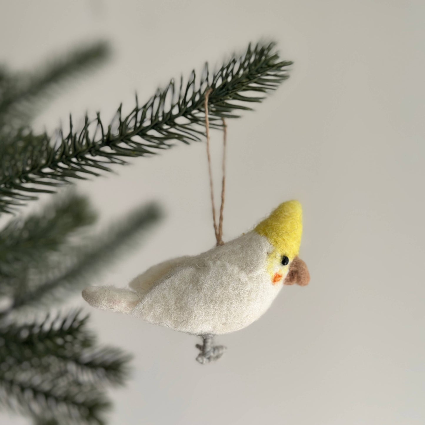 Ornament - Felted Robin