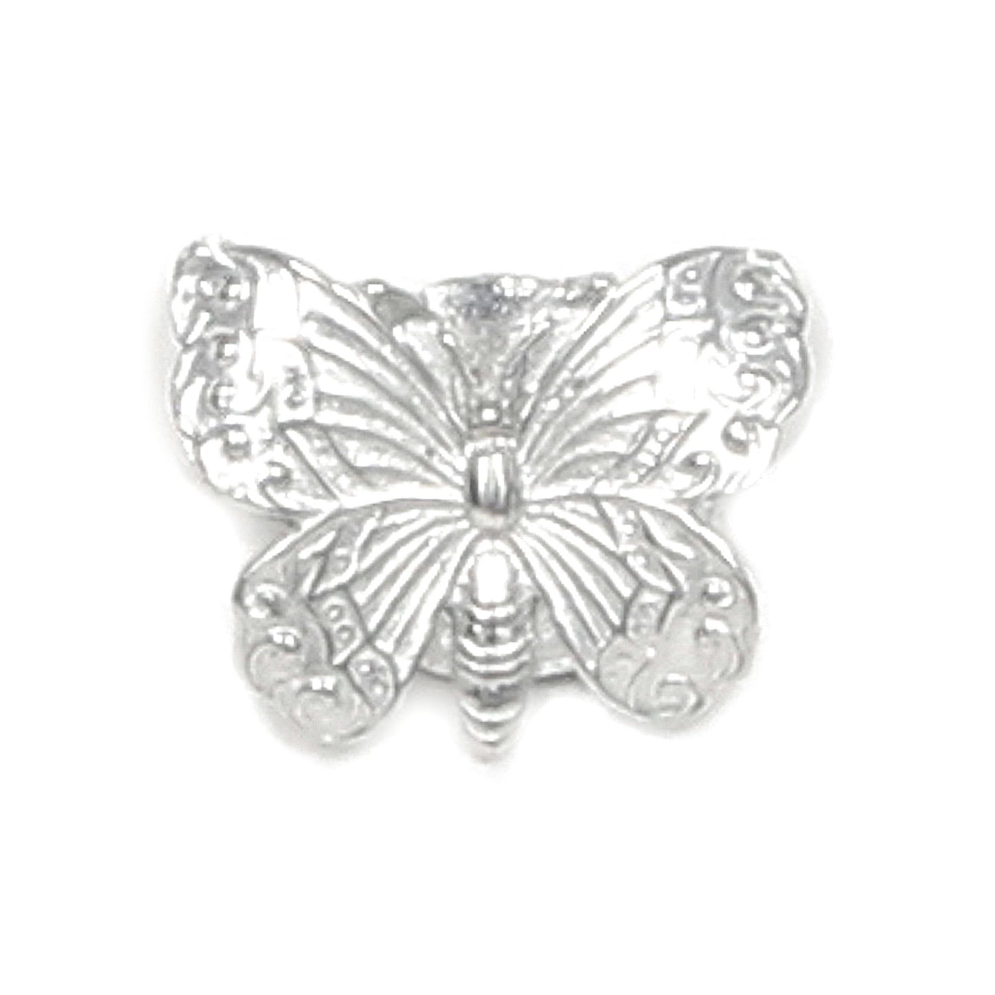 Scarf Magnetic Pin - Pewter - Butterfly