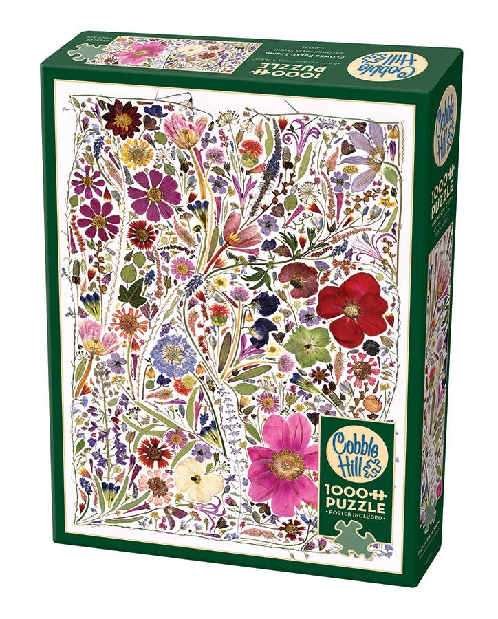Puzzle - Flower Press: Spring (1000-Piece)