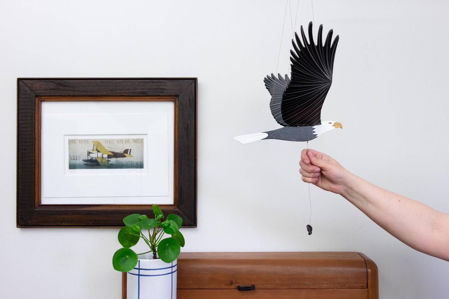Flying Bird Mobile - American Bald Eagle