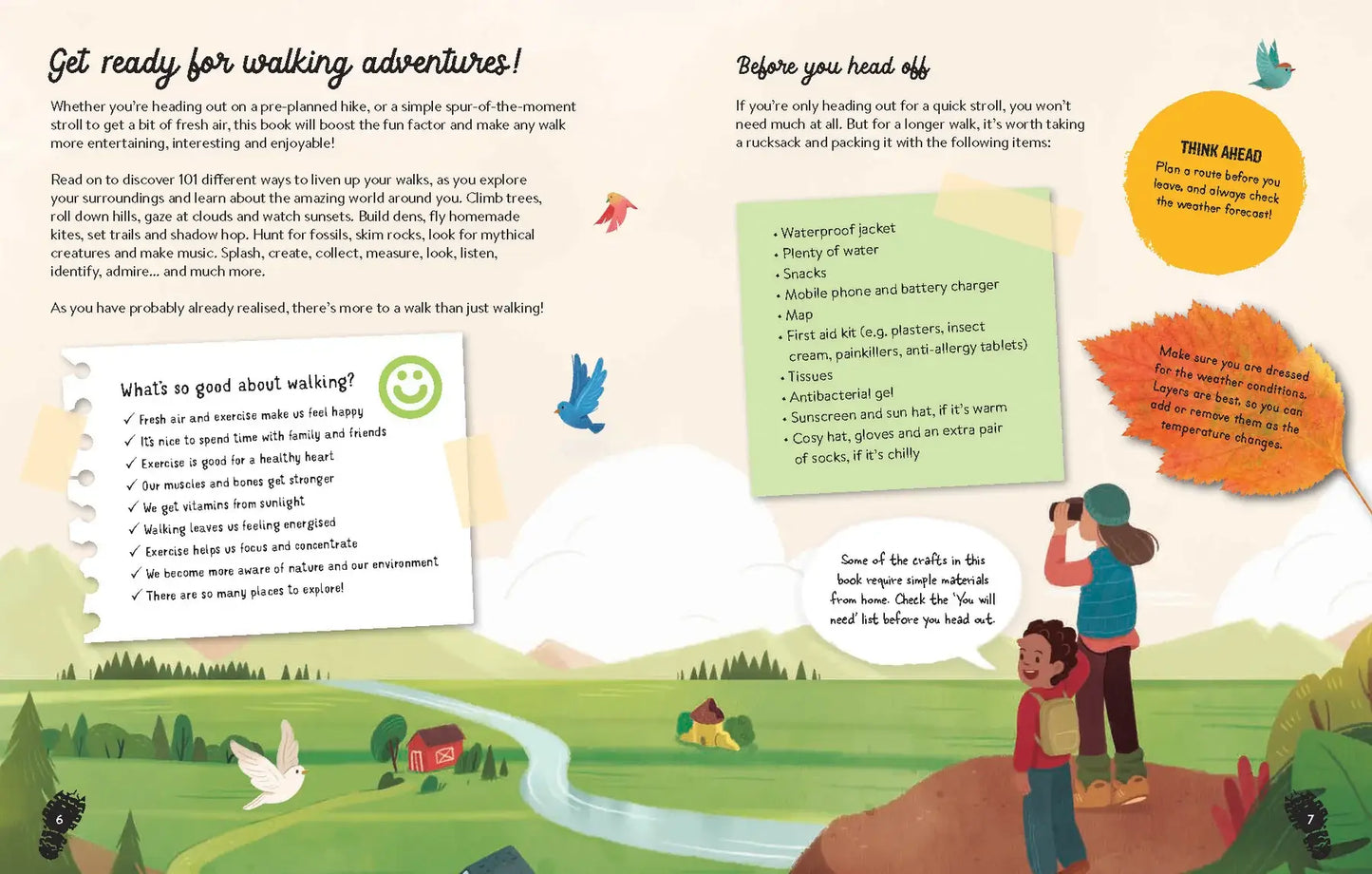 Book - Lonely Planet Kids 101 Things to do on a Walk (Flexi-Bind)