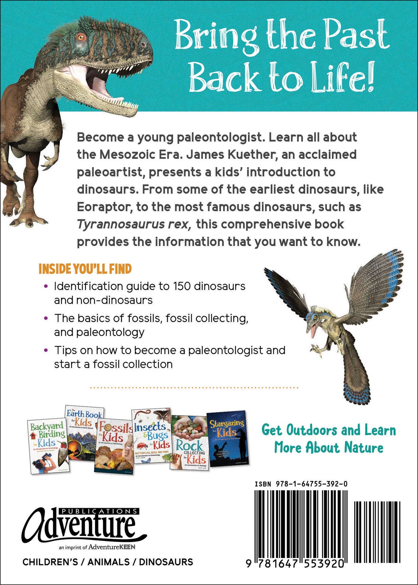 Book - Dinosaurs for Kids: An Introduction to Dinosaur Paleontology (Simple Introductions to Science) by James Kuether (Paperback)