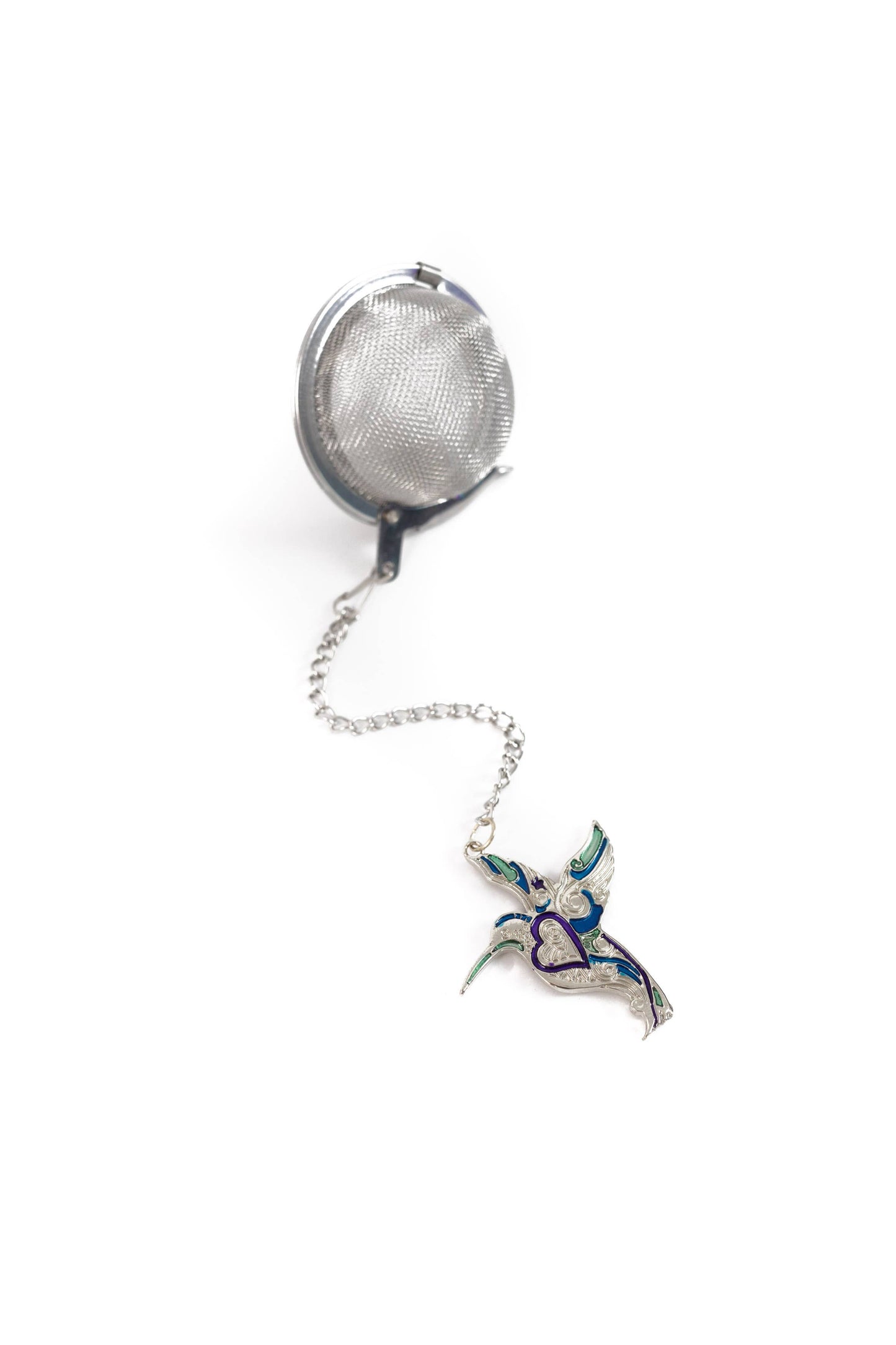 Loose Leaf Tea Infuser Ball - Hummingbird Charm