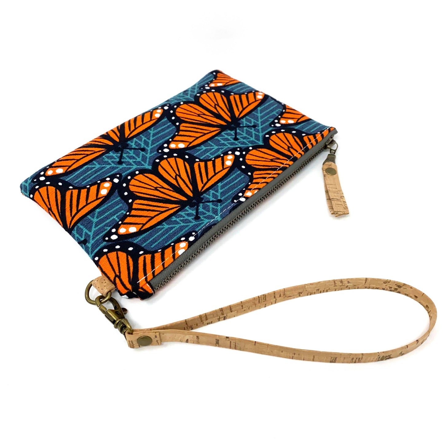 Wristlet - Organic - Charley Harper Monarch Butterfly