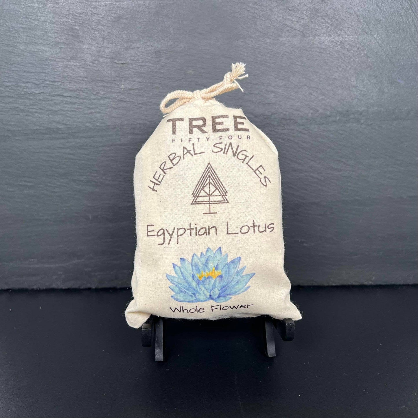 Loose Tea in Drawstring Sachet - Tree Fifty Four - Egyptian Blue Lotus (2oz)