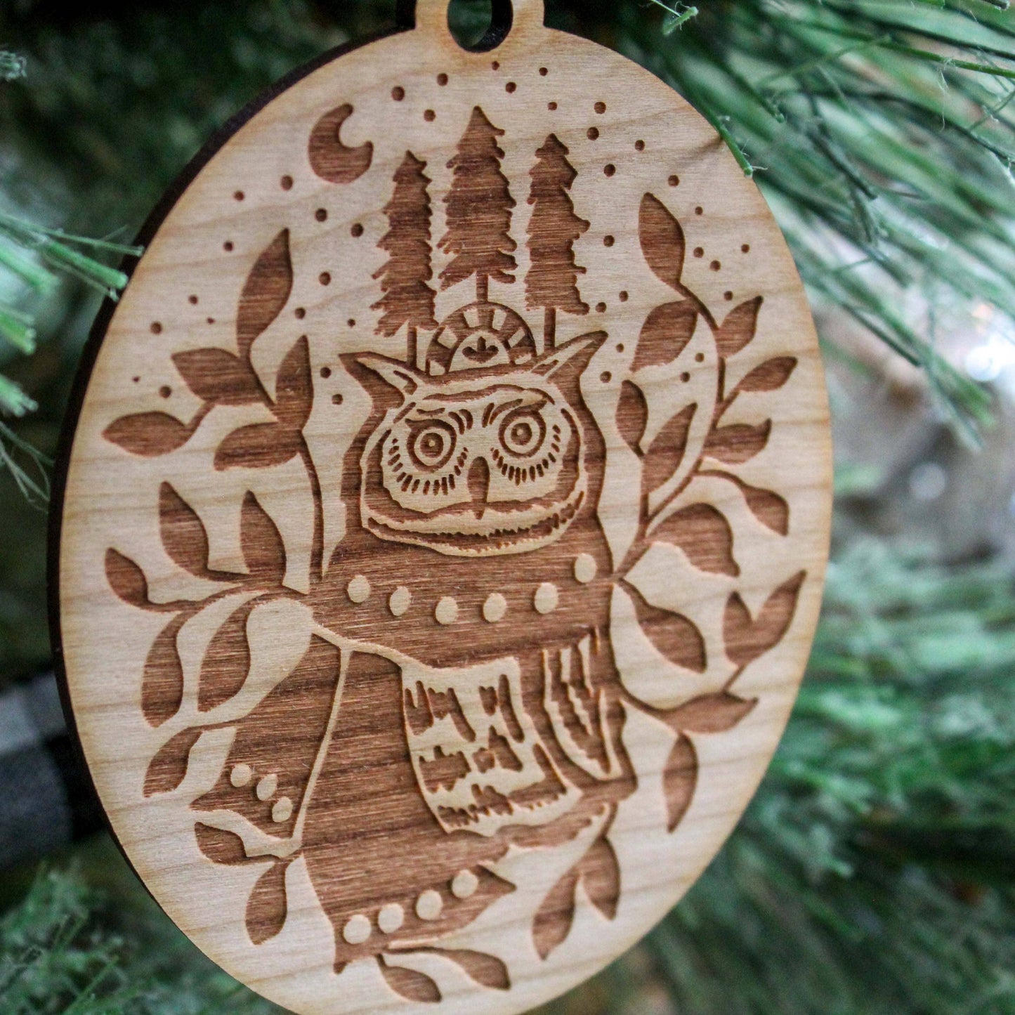 Ornament - Mackenzie Myrick - Winter Owl