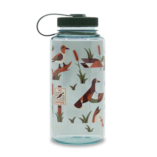 Water Bottle - Nalgene - Dabbling Ducks