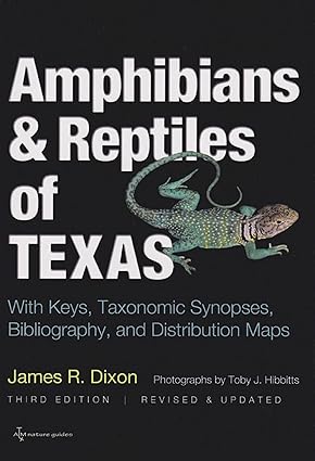 Book - Amphibians and Reptiles of Texas: With Keys, Taxonomic Synopses, Bibliography, and Distribution Maps (Volume 45) (W. L. Moody Jr. Natural History Series) by James R. Dixon (Flexibound)