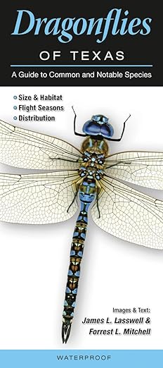 Folding Guide - Dragonflies of Texas: A Guide to Common & Notable Species