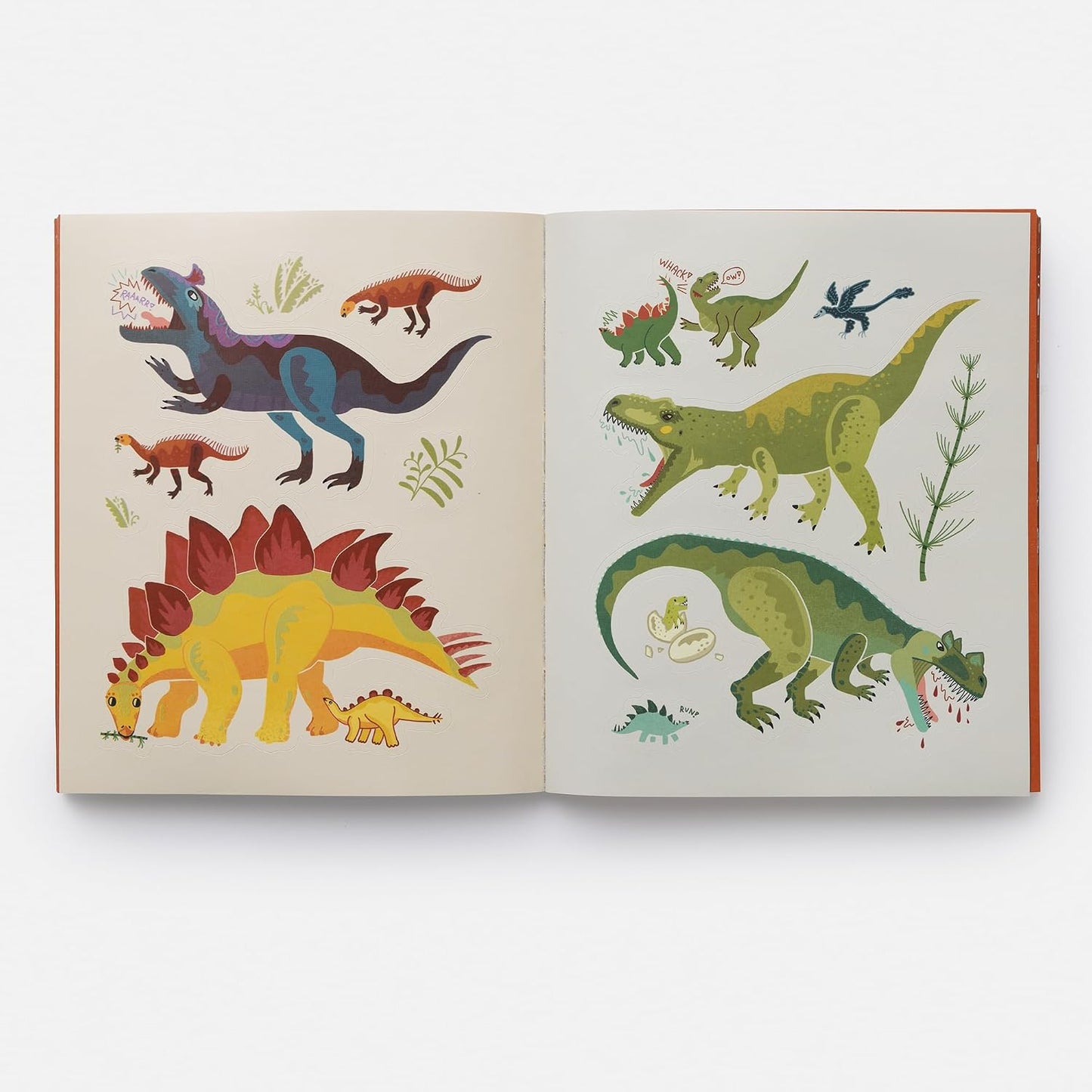 Book - Dinosaurs Stickerology: 500 Stickers from Prehistoric Life by Rachel Ignotofsky (Paperback)
