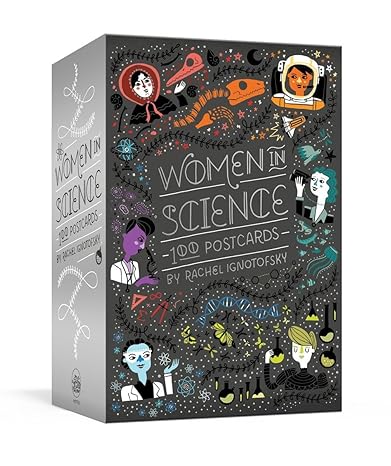 Postcards - Women in Science: 100 Postcards by Rachel Ignotofsky (Box of 100)