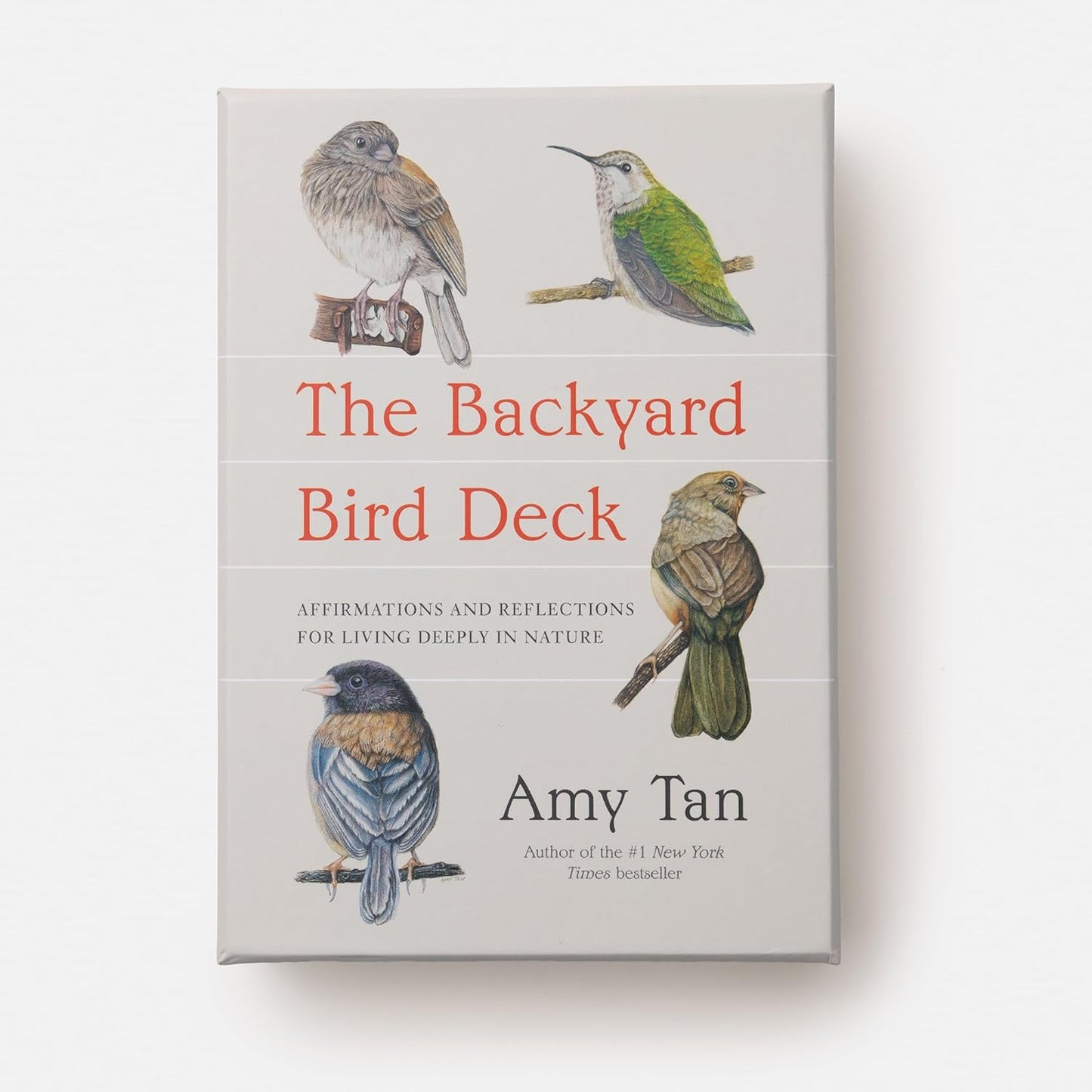 The Backyard Bird Deck: Affirmations and Reflections for Living Deeply in Nature: Affirmation Cards by Amy Tan