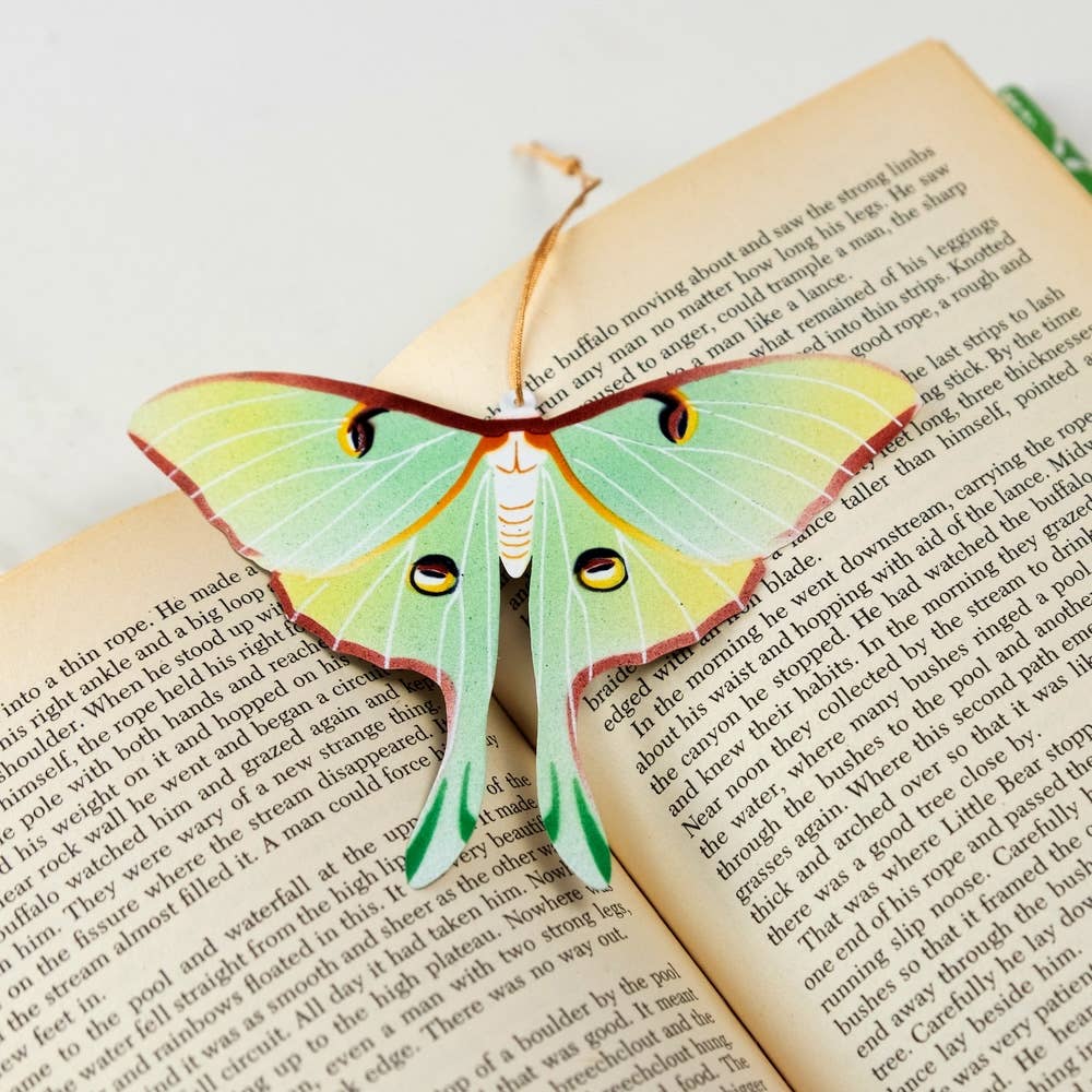 Greeting Card  - Luna Moth Ornament + Notecard