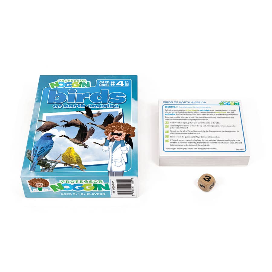 Game - Prof. Noggin's Birds of North America Card Game