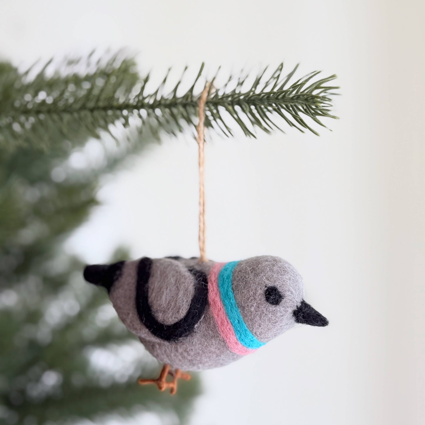 Ornament - Felted Dove
