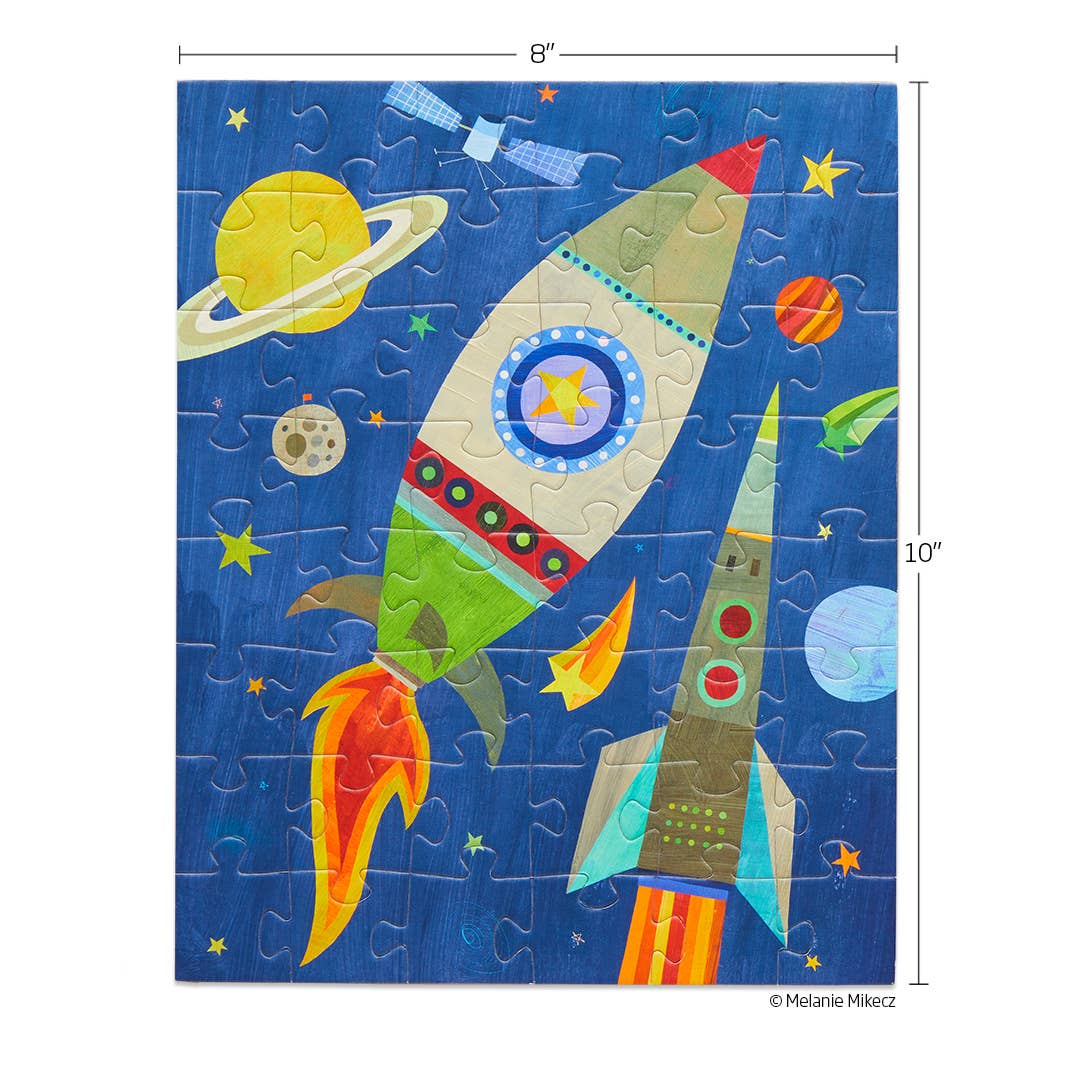 Puzzle - "Outer Space" by Melanie Mikecz (48 Pieces)