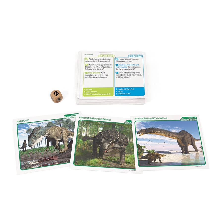 Game - Prof. Noggin World of Dinosaurs Card Game