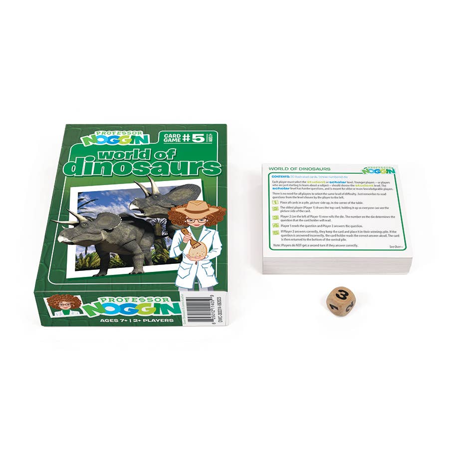 Game - Prof. Noggin World of Dinosaurs Card Game