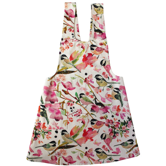 Apron - Pinafore Style - Chickadees