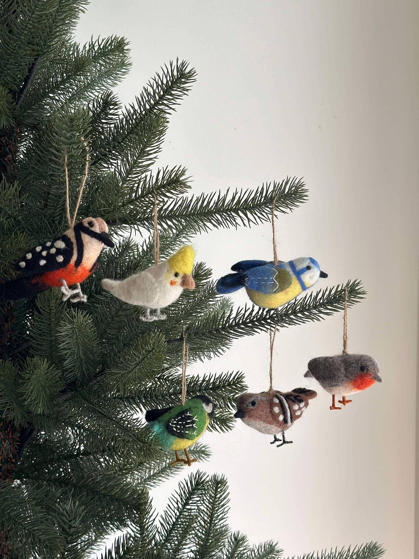 Ornament - Felted Robin