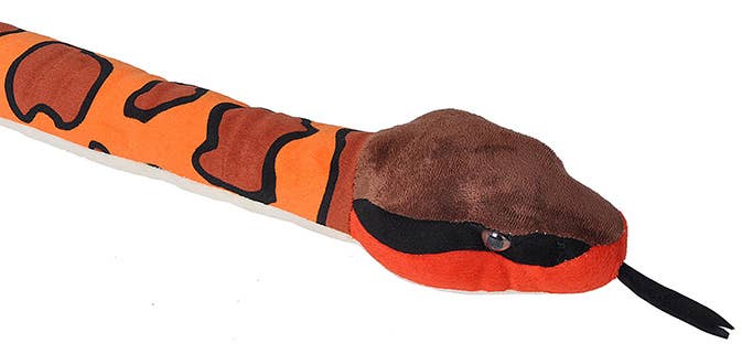 Plush Animal - Snake Eastern Cottonmouth Stuffed Animal 54"