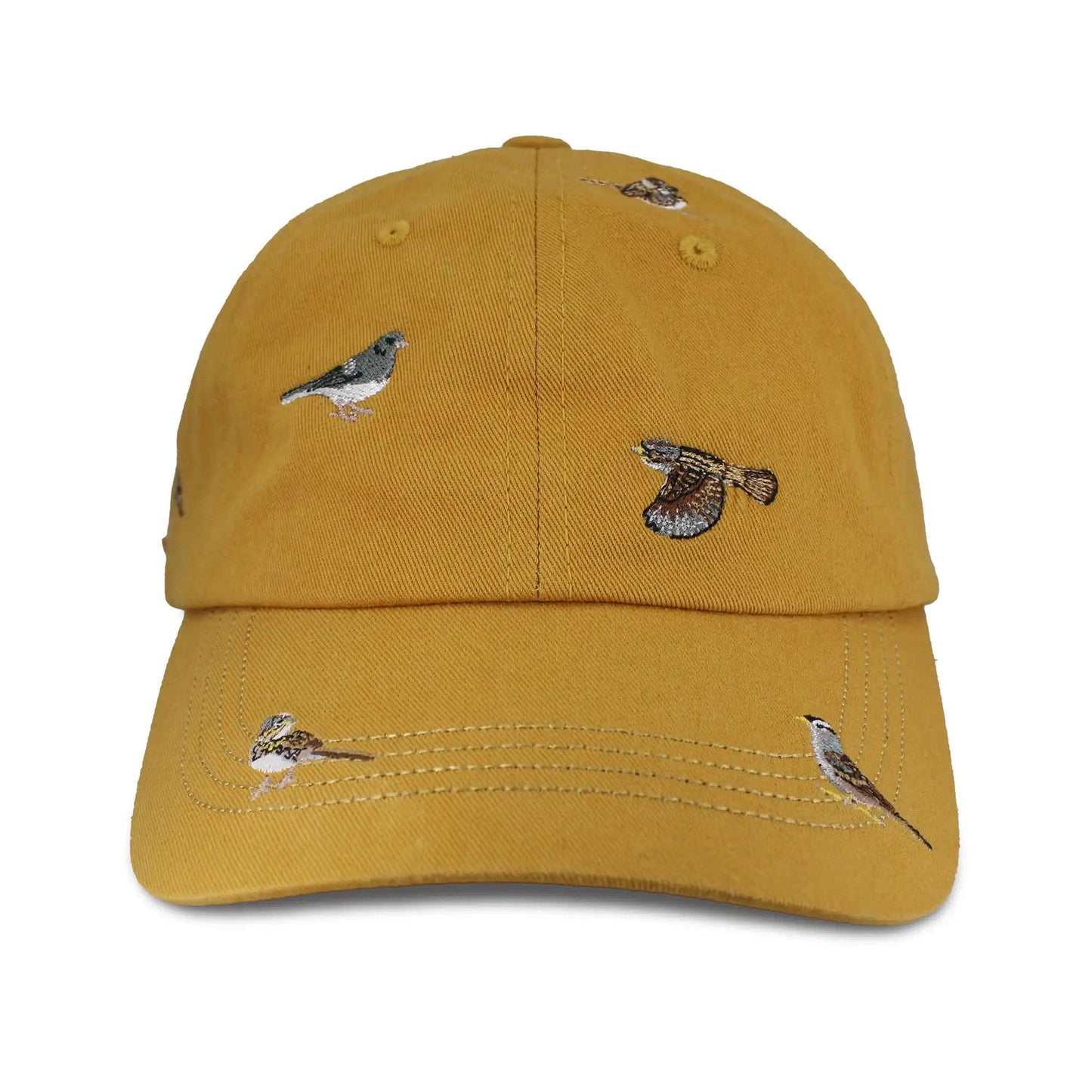 Hat - Sparrows in Mustard