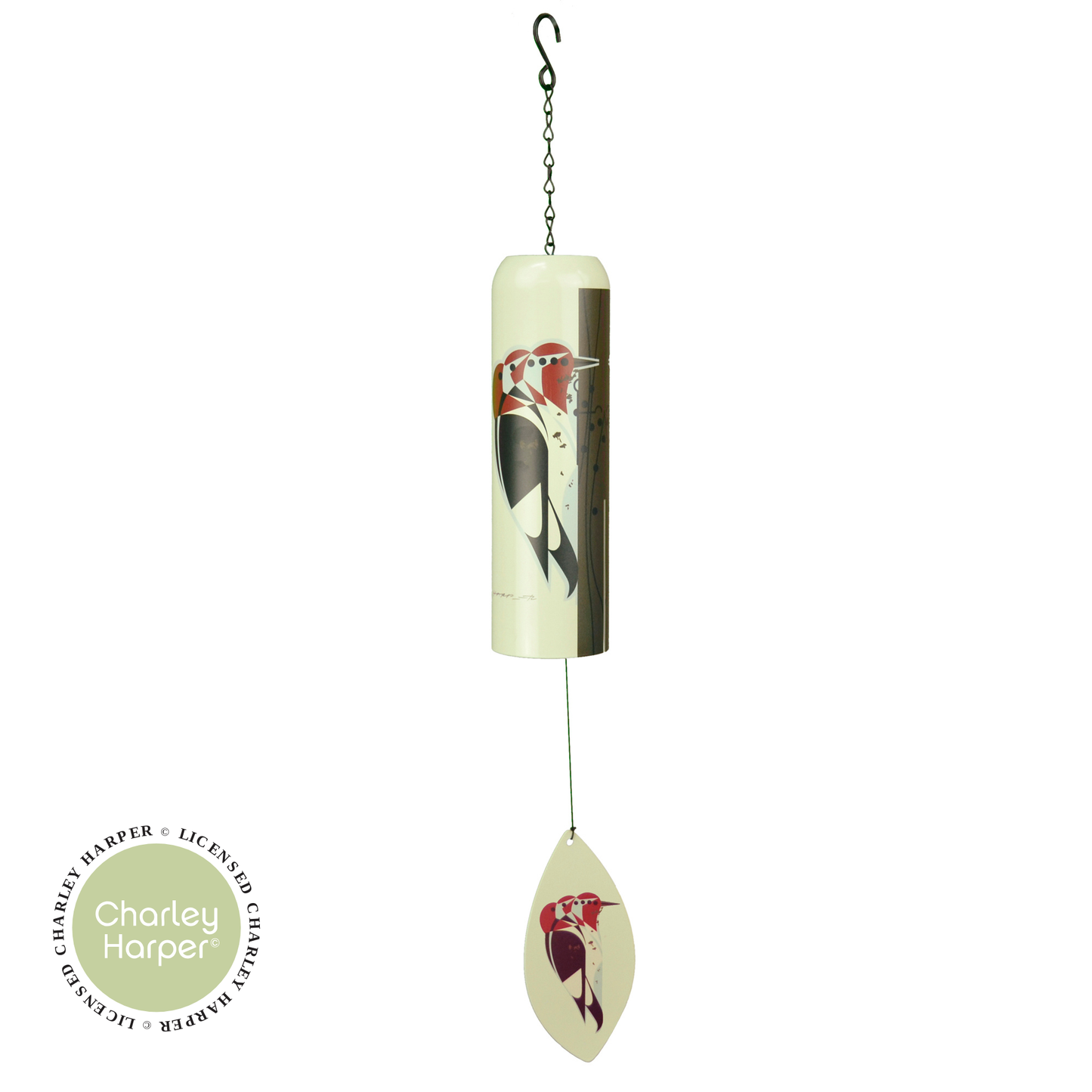 Wind Chime - Charley Harper "Headbanger" Wind Chime Bell - 27"