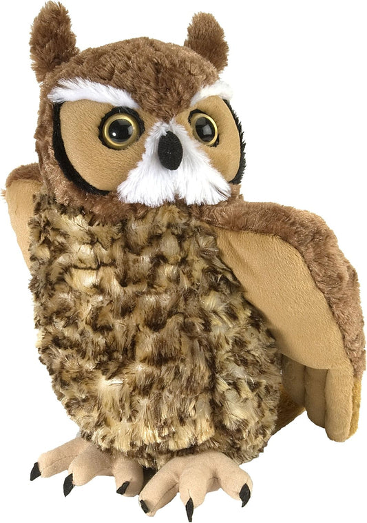 Plush Animal - Great Horned Owl - Cuddlekins 12"