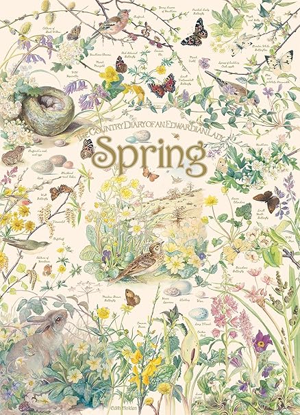 Puzzle - The Country Diary of an Edwardian Lady: Spring (1000 Pieces)