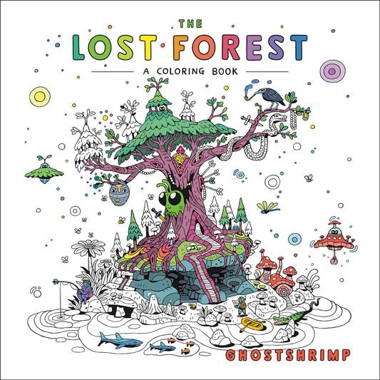 Book - Lost Forest: A Coloring Book by GHOSTSHRIMP (Paperback)