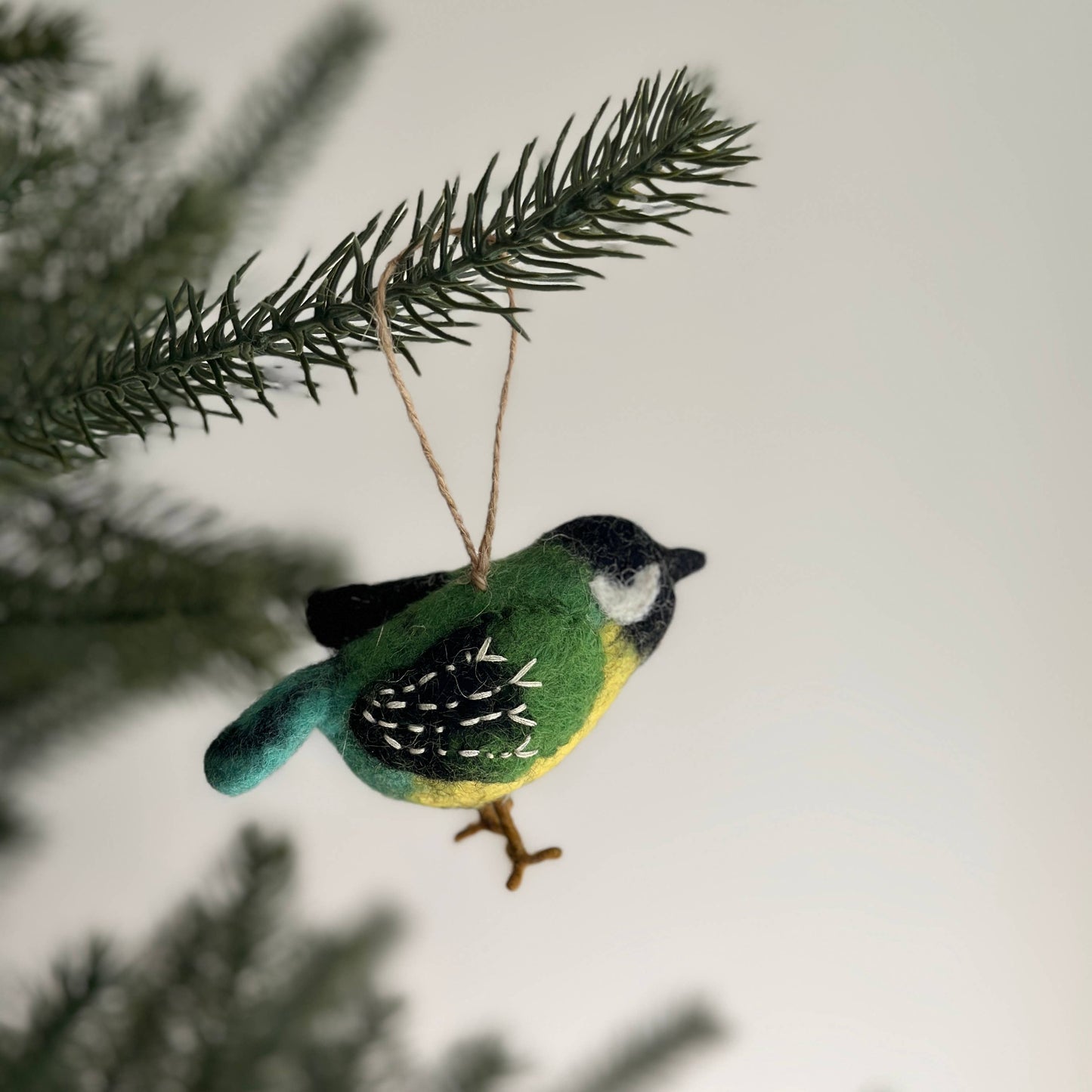 Ornament - Felted Robin