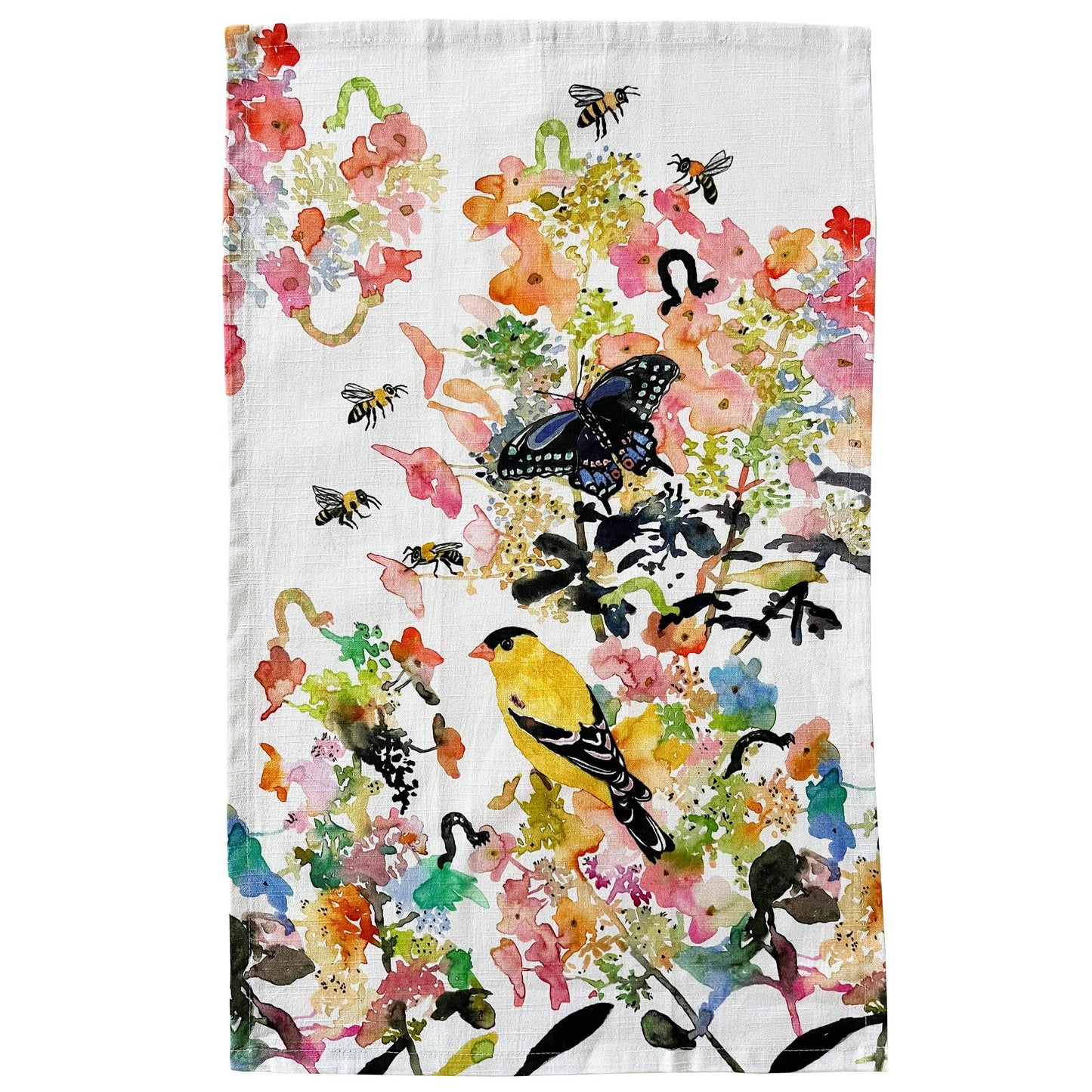 Tea Towel - Goldfinch