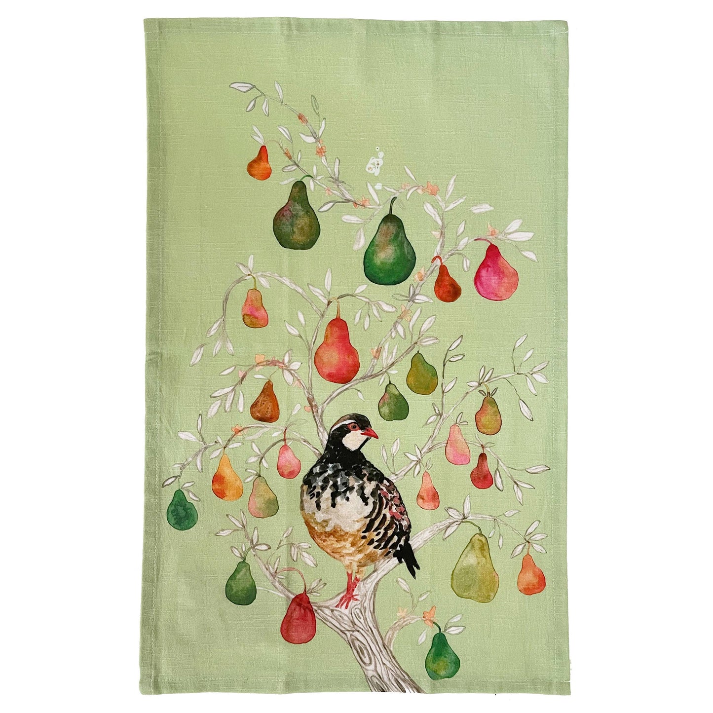 Tea Towel - Partridge in a Pear Tree