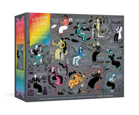 Puzzle - Women in Science by Rachel Ignotofsky (500 pieces)